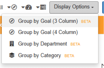 Grid View Options Currently in BETA