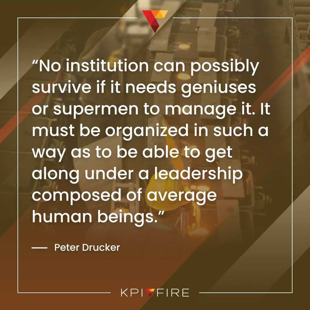 Peter Drucker Quote